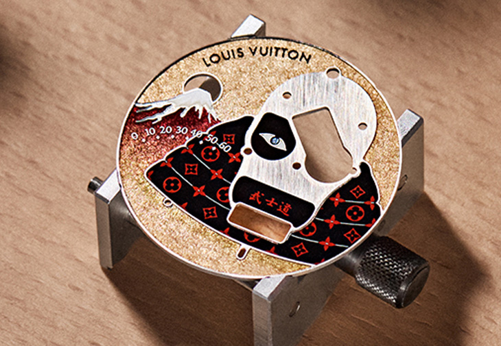 LOUIS VUITTON路易威登Tambour Bushido Automata腕錶