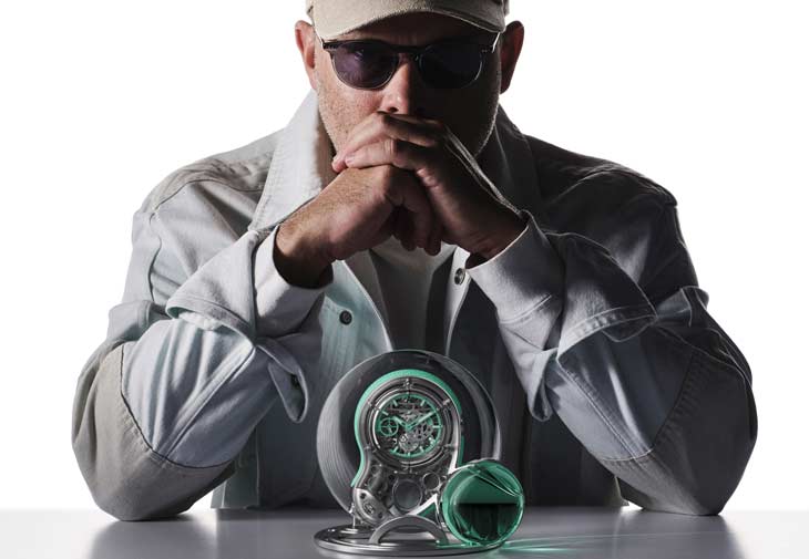 HUBLOT宇舶Arsham Droplet鈦晶懷錶