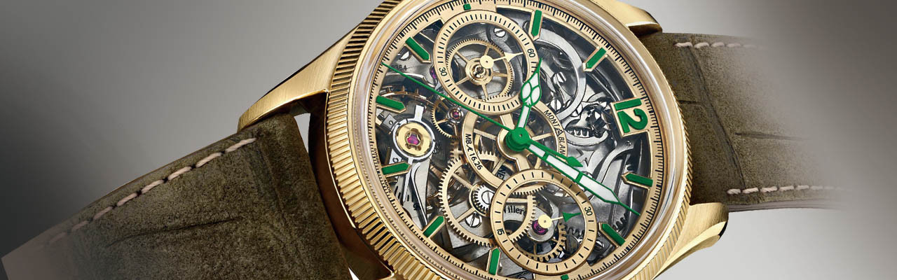 萬寶龍1858系列單按把計時腕錶Unveiled Secret限量款18