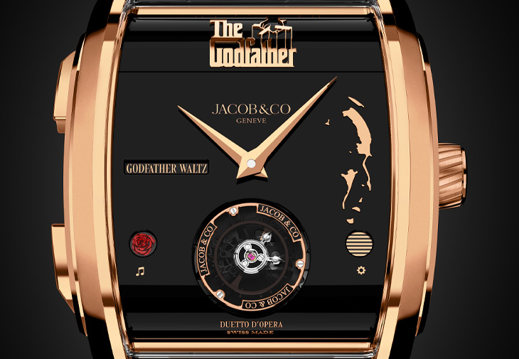 JACOB & CO. The Godfather II 雙旋律飛行陀飛輪腕錶