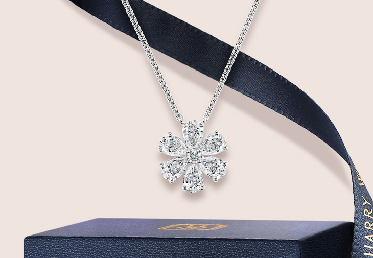 HARRY WINSTON海瑞溫斯頓Forget-Me-Not 系列珠寶