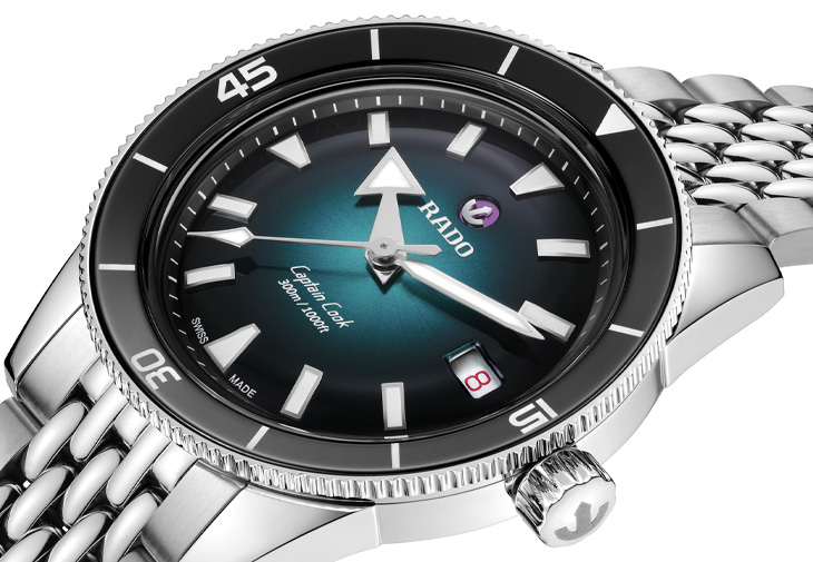 RADO雷達表Captain Cook 庫克船長系列300米自動腕錶