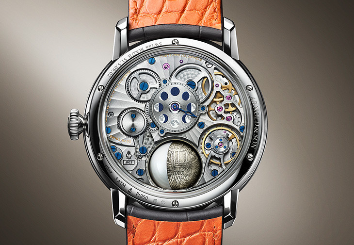 ARNOLD & SON Luna Magna Platinum (meteorite & opal)