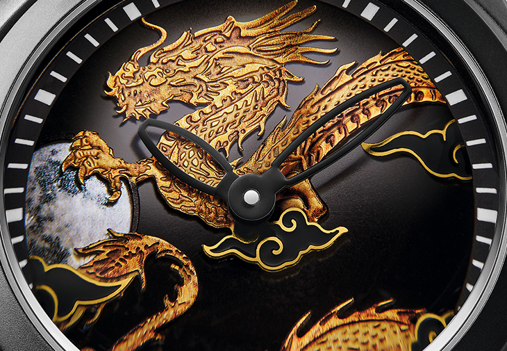 崑崙錶CORUM Bubble 47金龍伴月腕錶