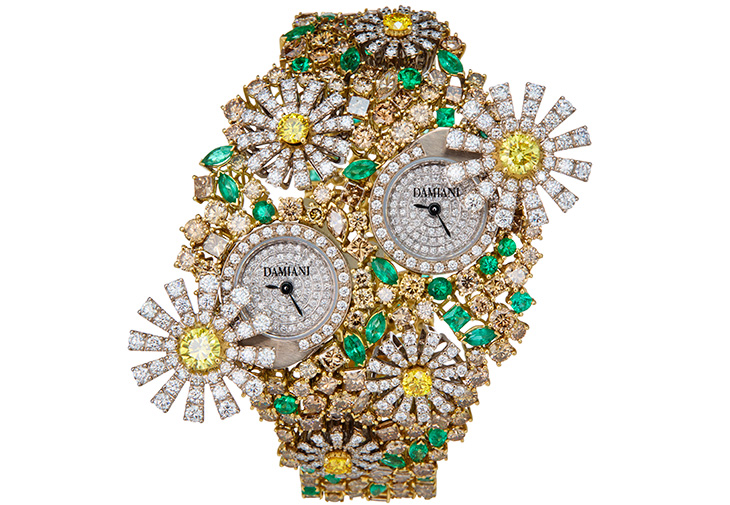 DAMIANI戴美安妮Margherita瑪格麗特雛菊沙漠花園高級珠寶神祕錶