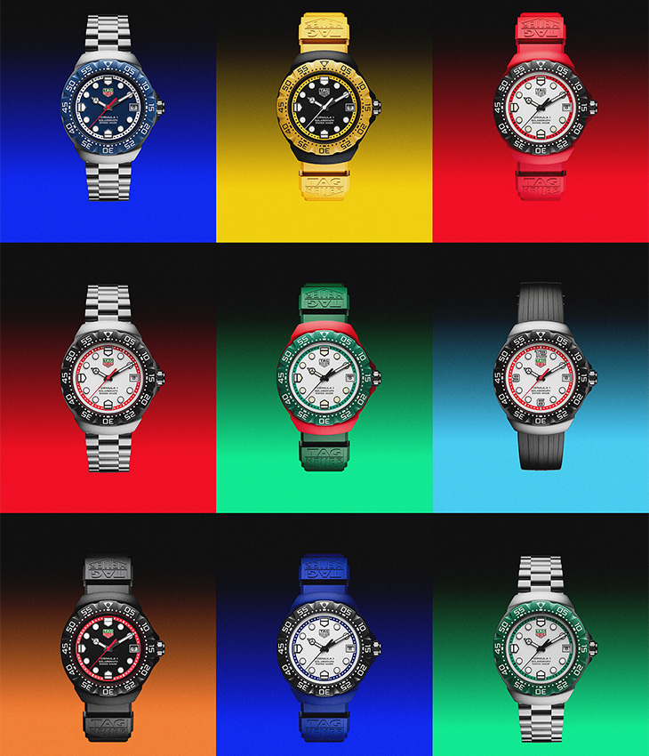 TAG HEUER泰格豪雅Formula 1系列Solargraph腕錶