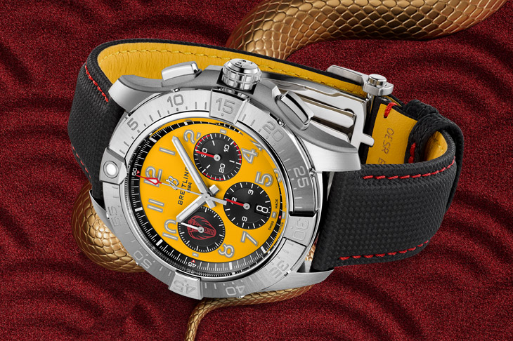 BREITLING百年靈復仇者B01計時碼錶44赤蛇限量版