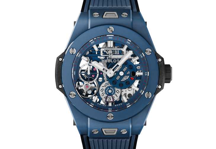HUBLOT宇舶表Big Bang Meca-10藍陶瓷腕錶
