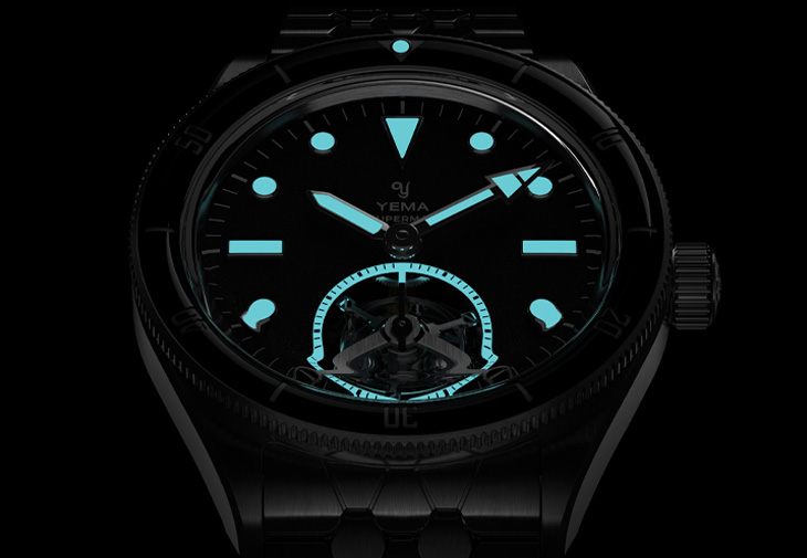 YEMA野馬錶Superman Tourbillon Millésime CMM.31陀飛輪潛水錶