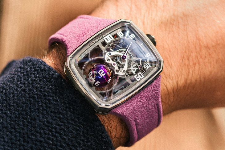 躍動機芯穿透時光 豪朗時Sphere Series 3