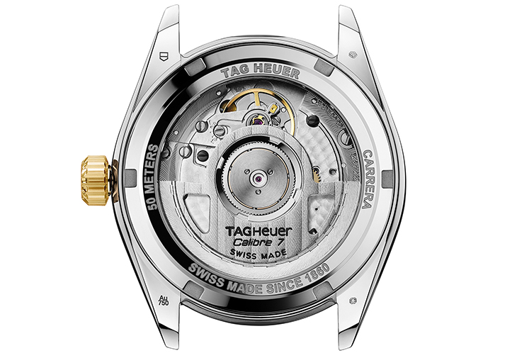 泰格豪雅 TAG HEUER Carrera Plasma前衛黃鑽日期腕錶