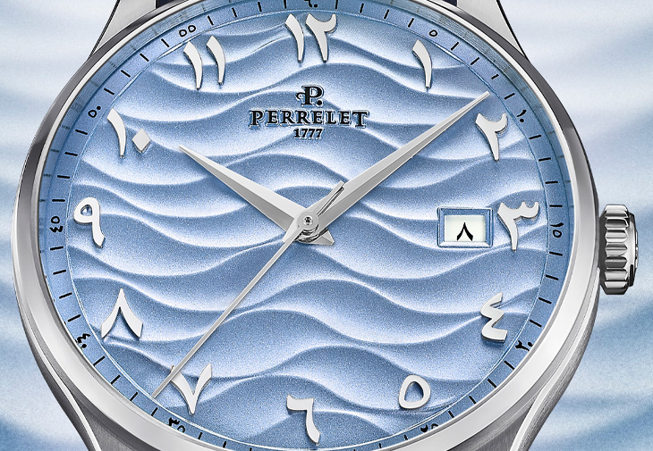 PERRELET沛力錶Weekend系列Arctic Dunes蒼域之丘大三針腕錶