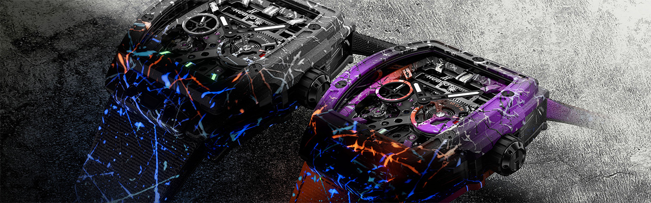 宇舶HUBLOT Spirit of Big Bang Meca-10街頭藝術腕錶炫日款