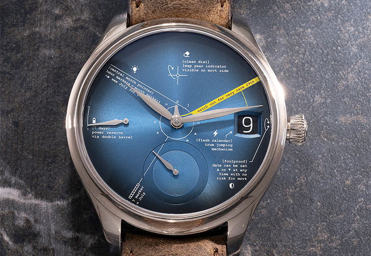 亨利慕時H. MOSER & CIE. Endeavour Perpetual Calendar Tutorial Ref. 1800-0205