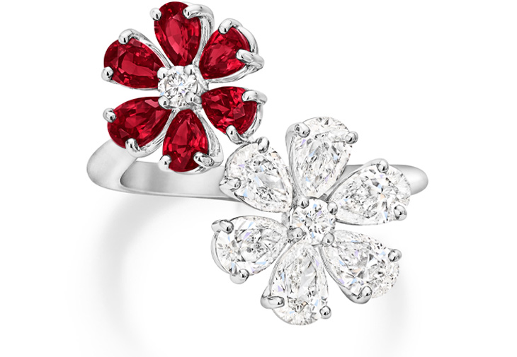 HARRY WINSTON海瑞溫斯頓 勿忘我Forget-Me-Not 系列珠寶