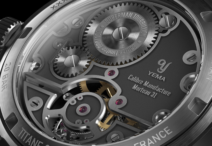 YEMA野馬錶Superman Tourbillon Millésime CMM.31陀飛輪潛水錶