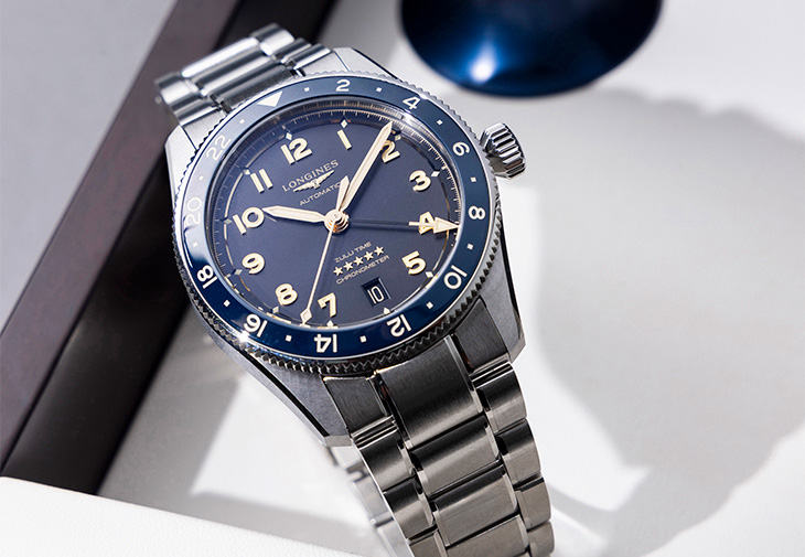 LONGINES浪琴表Zulu Time 1925先行者系列世界時區紀念腕錶