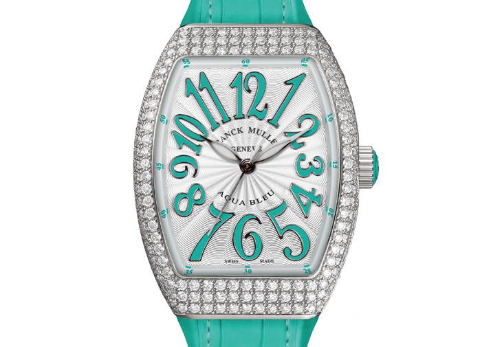 FRANCK MULLER Vanguard Aqua Bleu