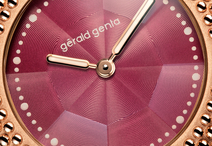 GÉRALD GENTA Gentissima Oursin 36 Burgundy