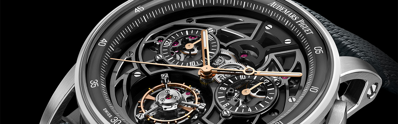 AUDEMARS PIGUET愛彼Code 11.59系列自動上鏈飛行陀飛輪計時碼錶