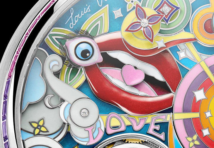 LOUIS VUITTON路易威登Tambour Taiko Arty Automata自動人偶腕錶