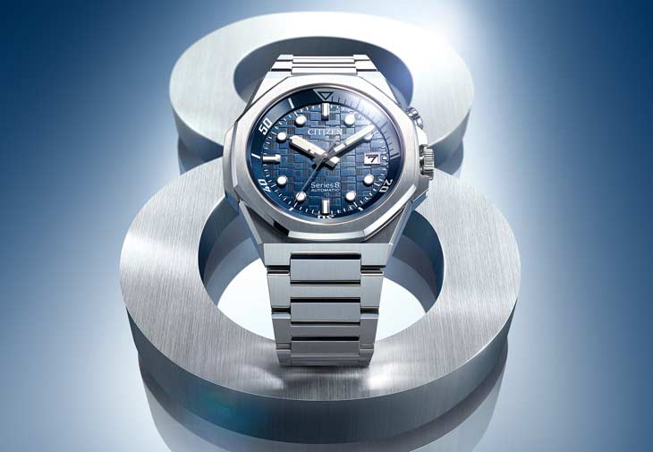 CITIZEN Series 8新型890抗磁機械腕錶NB6069-53H