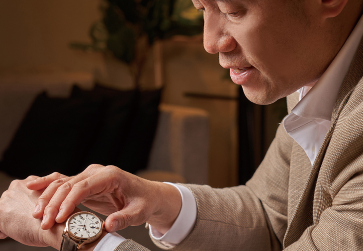 GLASHÜTTE ORIGINAL格拉蘇蒂原創議員卓越系列萬年曆腕錶