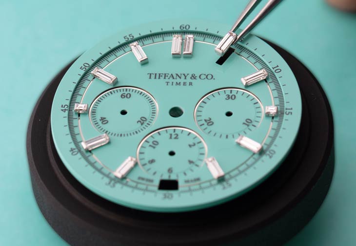 Tiffany & Co. 蒂芙尼 Tiffany Timer鉑金計時碼錶