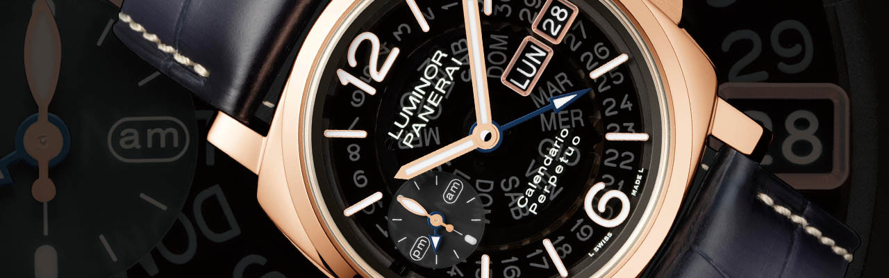 沛納海Luminor Goldtech Calendario Perpetuo萬年曆