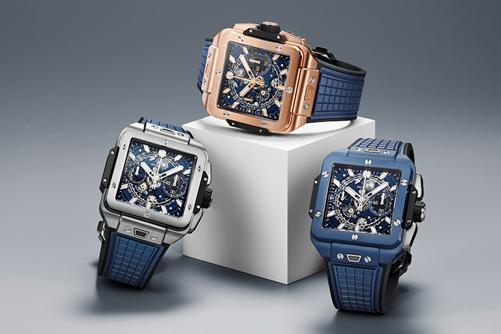 HUBLOT宇舶 Square Bang Unico 以腕錶譜寫現代都會藍調範本