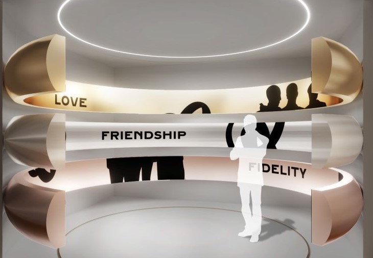 卡地亞 TRINITY CARTIER 三環戒 展覽 珠寶