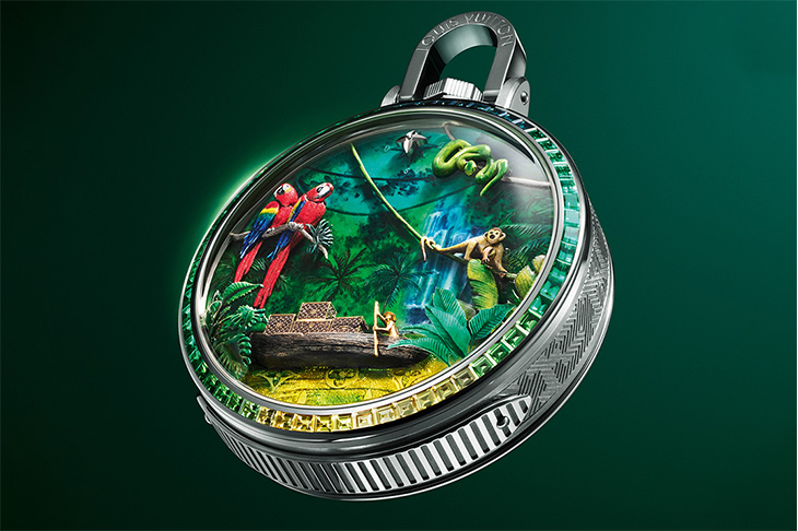 LOUIS VUITTON路易威登Escale en Amazonie Pocket Watch
