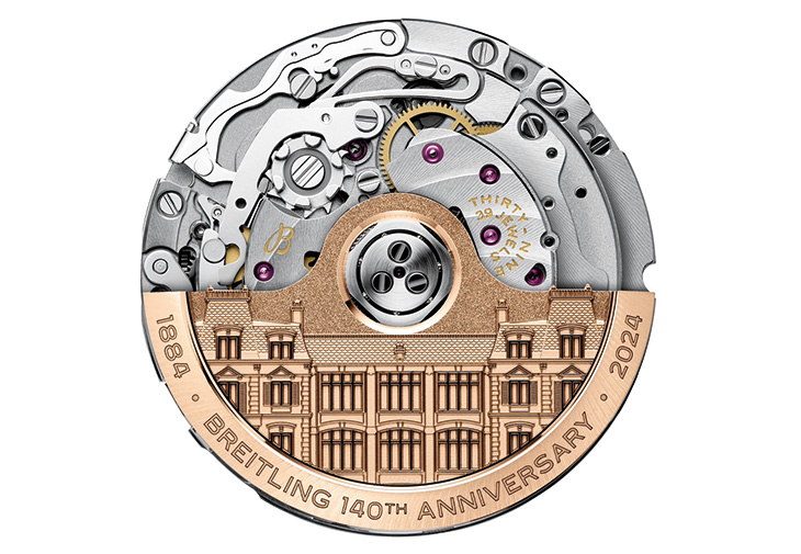 BREITLING百年靈B19自動上鍊萬年曆機芯