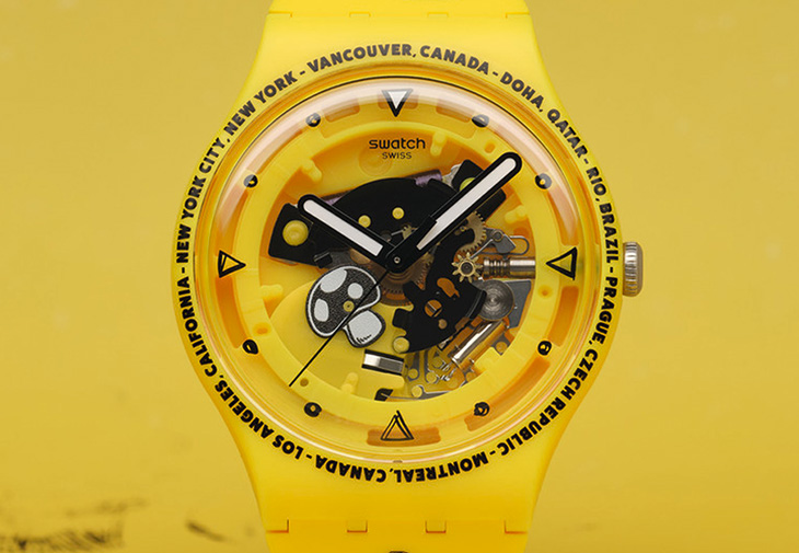 SWATCH PROTEAM TIME WITH ANDY ANDERSON SO29J101腕錶