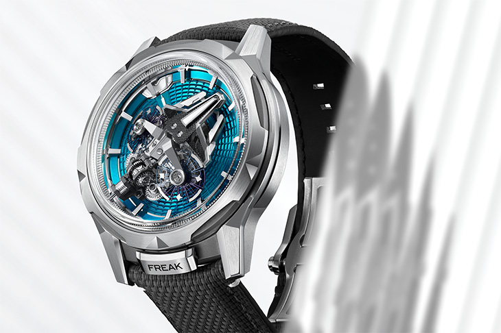 當前衛機械遇上傳統琺瑯／雅典Freak S Enamel奇想S琺瑯腕錶