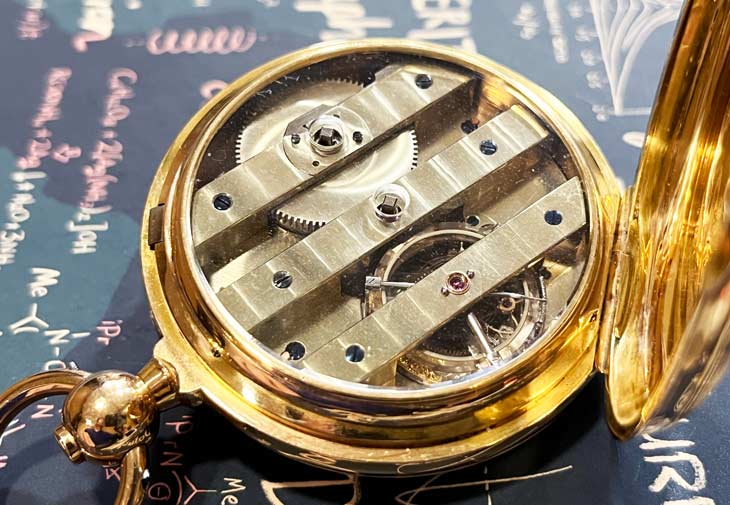 1850年前後的陀飛輪懷錶