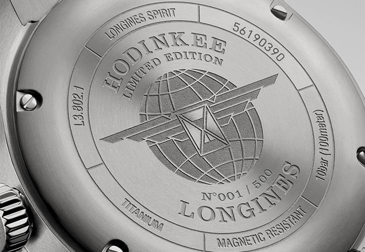 浪琴表LONGINES Spirit Zulu Time Titanium x HODINKEE Limited Edition全球聯名鈦金屬限定腕錶