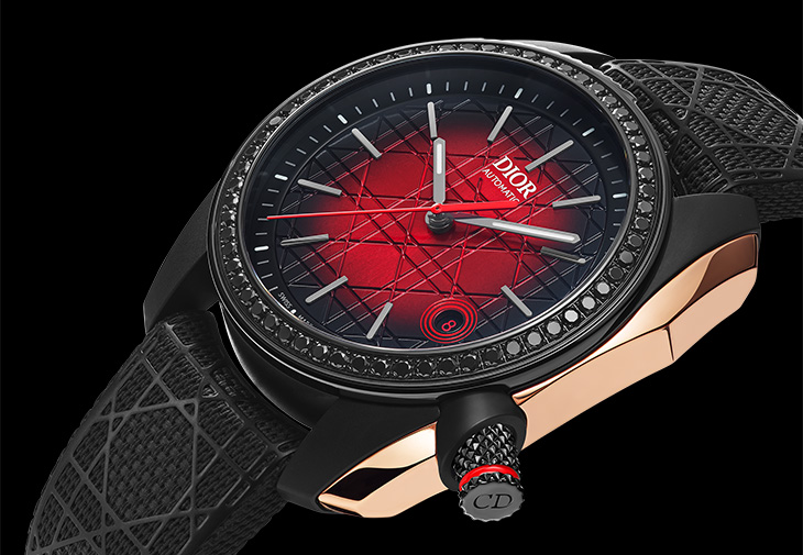 DIOR迪奧Chiffre Rouge Black Ultramatte腕錶