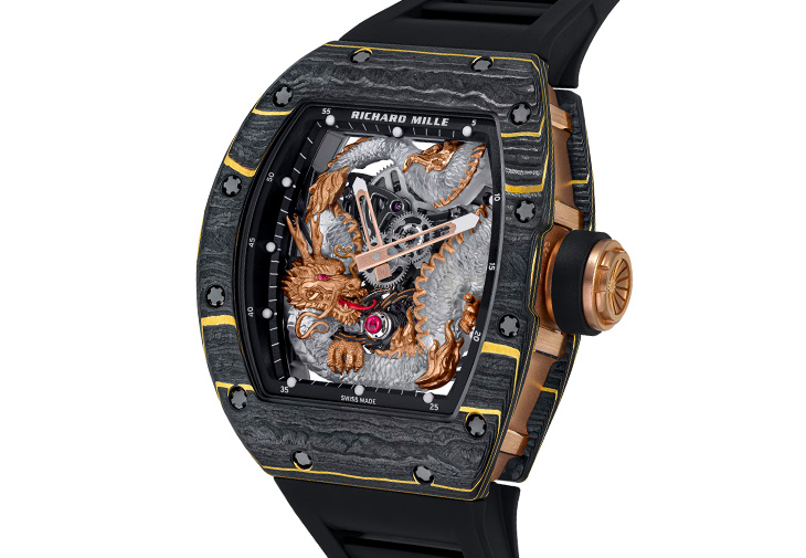 RICHARD MILLE RM 57-03 Tourbillon Sapphire Dragon水晶龍陀飛輪腕錶