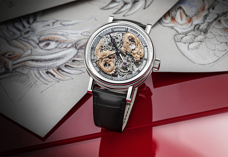 Breguet寶璣Classique Double Tourbillon Dragon 5345腕錶龍年限定版