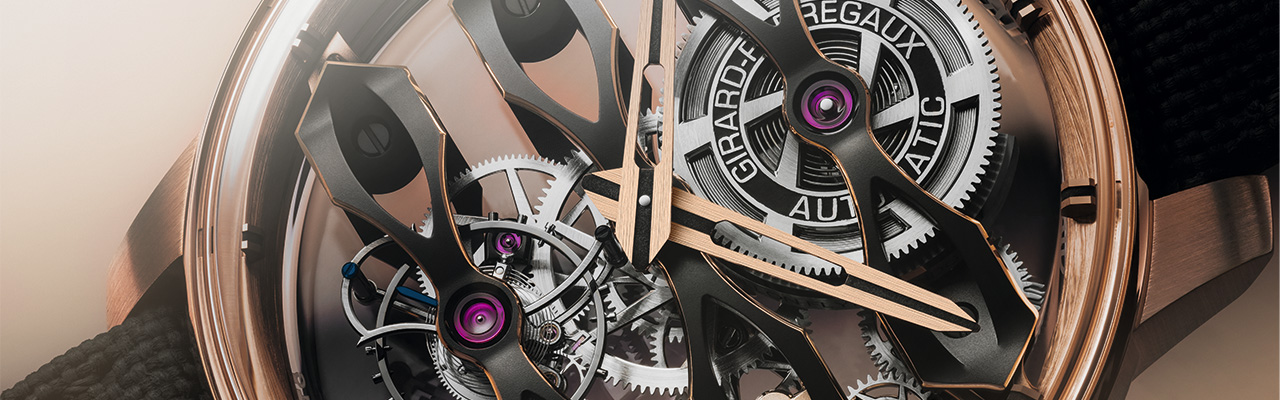 GIRARD-PERREGAUX芝柏表Bridges金橋系列三飛橋陀飛輪腕錶2024GWD特別款