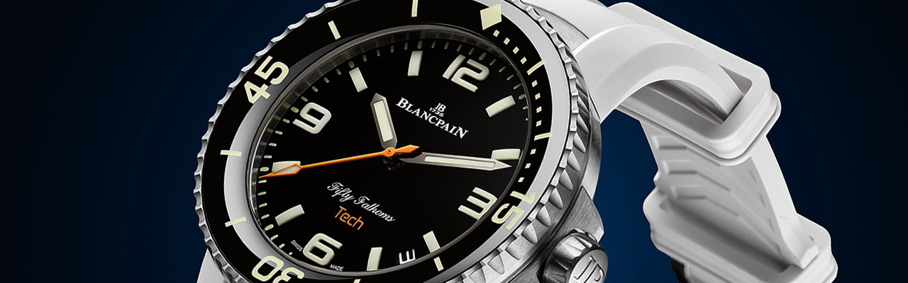 BLANCPAIN寶珀Fifty Fathoms五十噚Tech-nicolors潛水腕錶