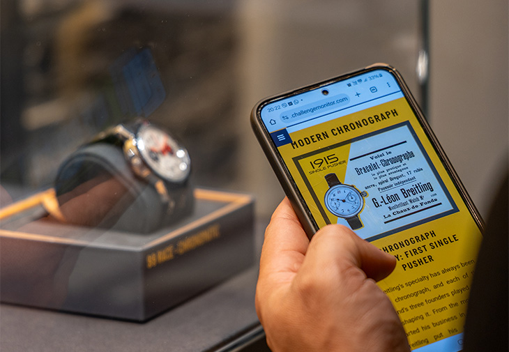 BREITLING百年靈Time Capsule時間膠囊百年靈歷史傳承展