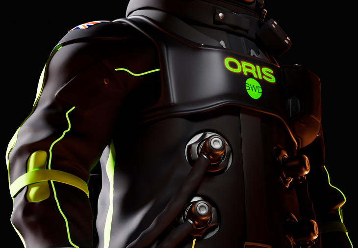 豪利時ORIS x Bamford Mission Control高度測量腕錶