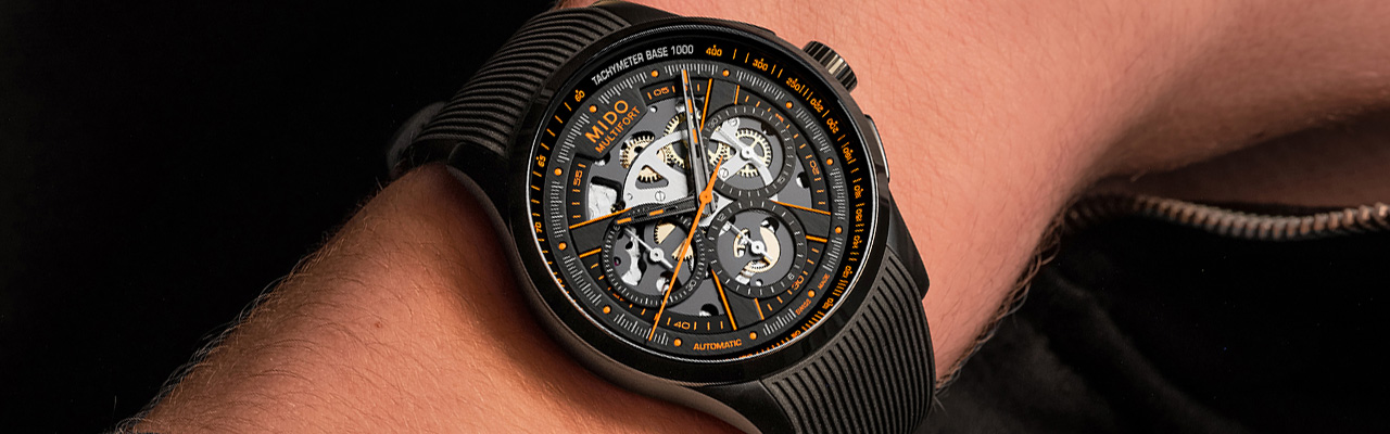 MIDO美度表Multifort鏤空計時腕錶