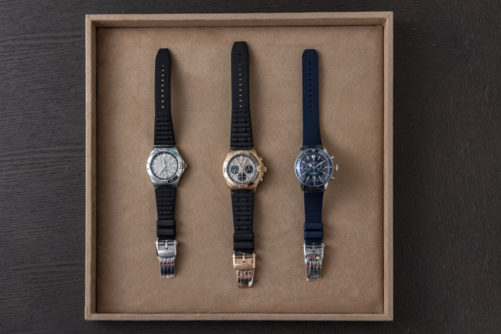 呂皇甫推薦的BREITLING 百年靈錶款。