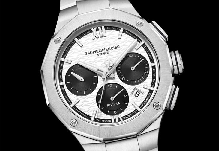 BAUME & MERCIER名士錶利維拉系列自動飛返計時碼錶