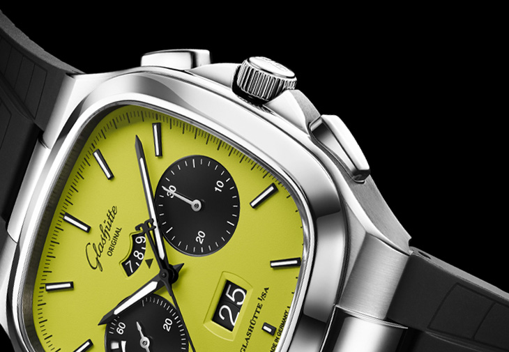 GLASHÜTTE ORIGINAL格拉蘇蒂原創Seventies Chronograph Panorama Date七零年代大日曆計時腕錶限量特別版