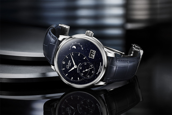 GLASHÜTTE ORIGINAL PanoMaticLunar偏心月相180週年紀念版 180年時光流轉