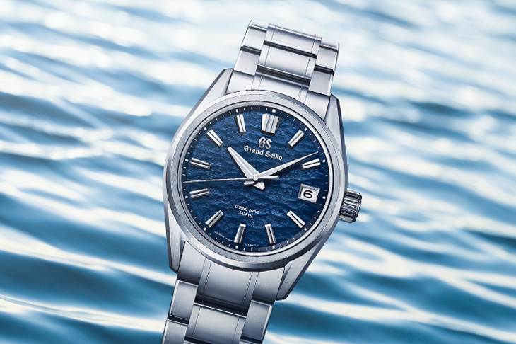 以GRAND SEIKO GS藍「勝色」描繪日本自然的靜謐之境